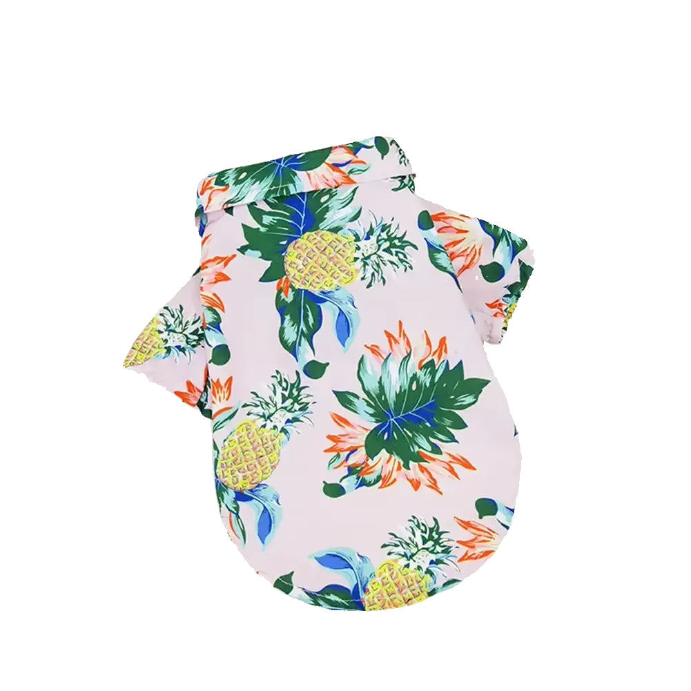 XL-5XL Hawaii Style Cute Summer T-Shirts Comfortable Printed Pet Shirt for Medium Large Dog Puppy Pet Clothes Pet Products