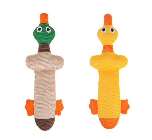 Floating Dog Water Pool Toys 2 Packs - Suitable for Medium/Large-Sized Dogs, Zizi Duck-Designed Pool Toys, Summer Dog Toys