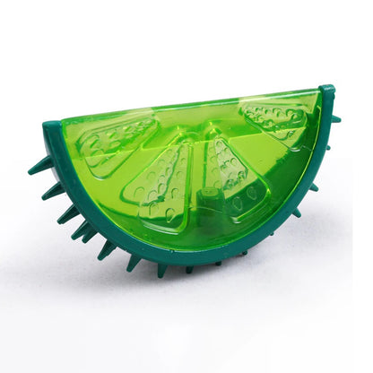 Pet Cooling Chew Toy Reusable Dog Cat Toy Clean Teething Summer Cooling Watermelon Pineapple Durable Ice Frozen Fruit Shape Toys