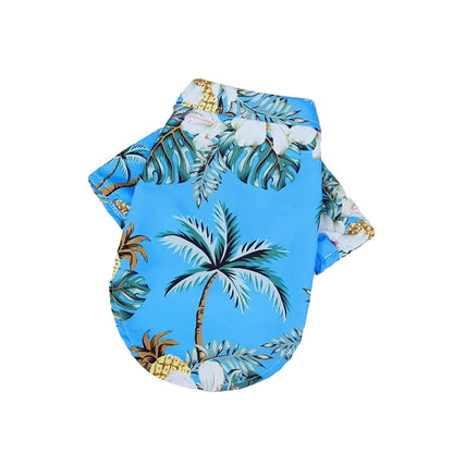 XL-5XL Hawaii Style Cute Summer T-Shirts Comfortable Printed Pet Shirt for Medium Large Dog Puppy Pet Clothes Pet Products