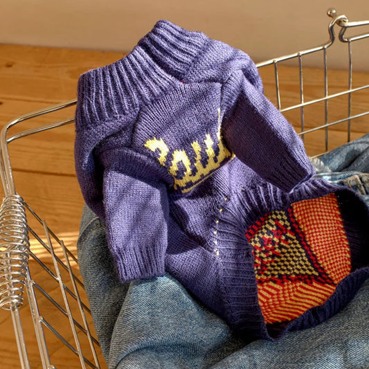 Chewy Vuiton Heart Sweater