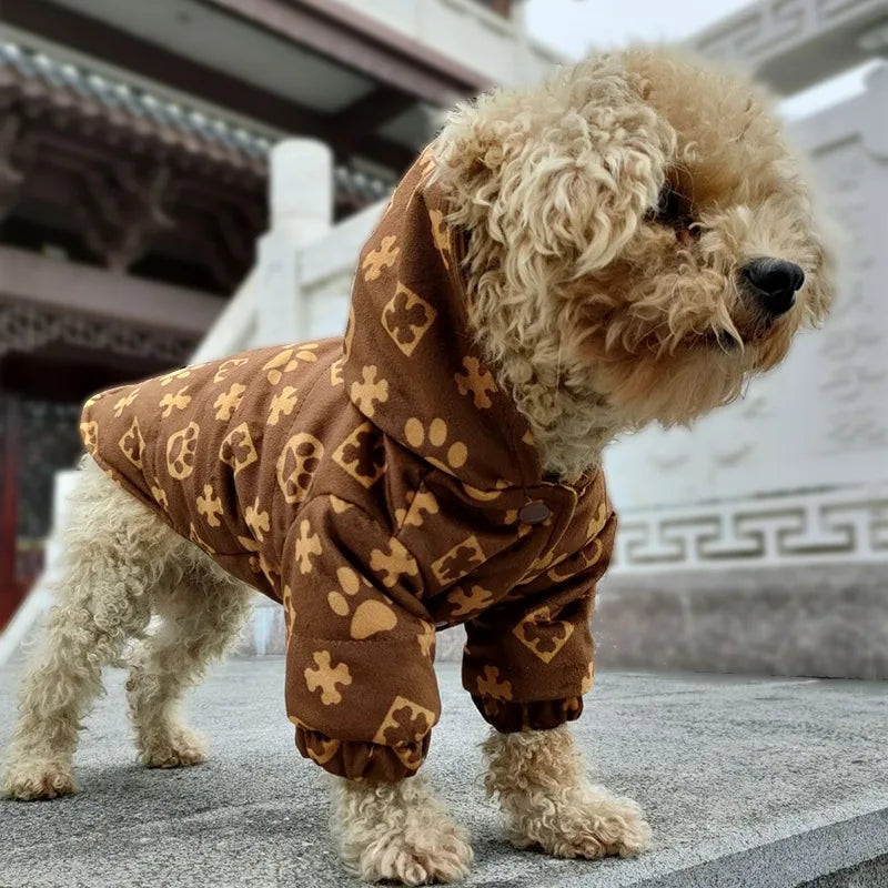 Chewy Vuiton Reversible Jacket